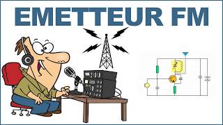 Electronique 🆕⚡️ mini Radio emetteur fm 🌎 electronic experimental fm transmitter [upl. by Atinoj873]