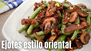 Ejotes salteados al estilo oriental [upl. by Eilrak136]