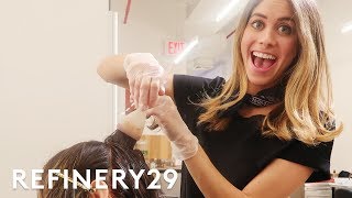 I Trained Like A Professional Hair Colorist  Lucie For Hire  Refinery29 [upl. by Emad30]