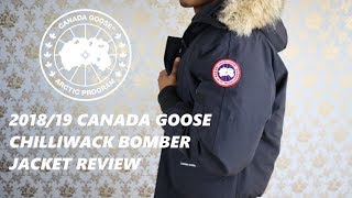 201819 Canada Goose Chilliwack Bomber Jacket Review [upl. by Iorgo]