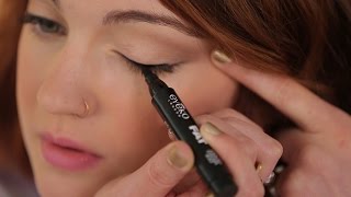 How To Apply Liquid Eyeliner for Beginners [upl. by Ogdon979]