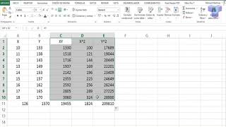 CORRELACION LINEAL USANDO EXCEL [upl. by Anawal]