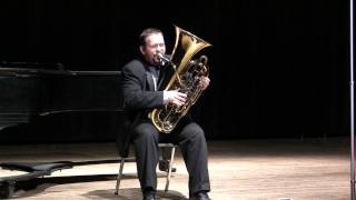 Penderecki  Capriccio for Tuba Solo [upl. by Nonnaehr]