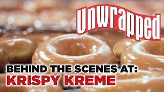 How Krispy Kreme Doughnuts are Made  UNWRAPPED  Food Network [upl. by Norling]