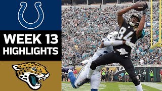 Colts vs Jaguars  NFL Week 13 Game Highlights [upl. by Stephen]