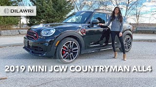 2019 MINI JCW Countryman ALL4 REVIEW [upl. by Eisele376]