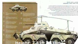 SdKfz 234 Puma 8Wheeled Armed Reconnaissance Vehicle 1943  Tech Details Technical Specs [upl. by Rothstein160]