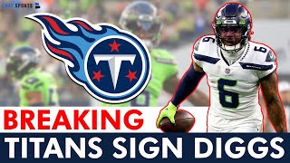 BREAKING Titans Signing Quandre Diggs To 1Year Contract  Tennessee Titans News amp INSTANT REACTION [upl. by Porush]