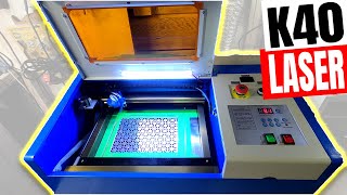 Everything You Need to Know About the K40 Chinese Laser Cutter [upl. by Adelpho999]