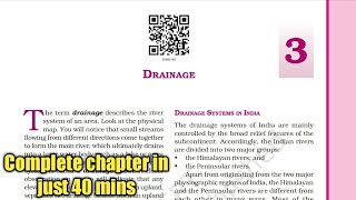 Drainage  Class 9 Social Science  Part 1 [upl. by Sirehc520]