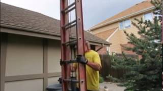 Setting Up Extension Ladder [upl. by Marsland]