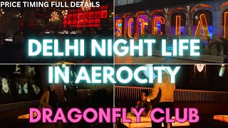 Delhi Night Life In Aerocity  Dragonfly club  night life at DRAGONFLY CLUB  wheretoego [upl. by Winnifred]