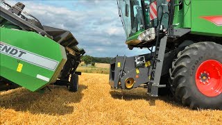 FENDT Mähdrescher 5275 C  Landwirtschaft heute  Getreideernte  Combine harvester [upl. by Haridan279]