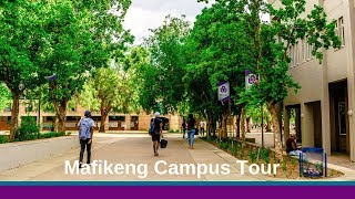 Campus Tour  Mafikeng Campus [upl. by Aisayt]