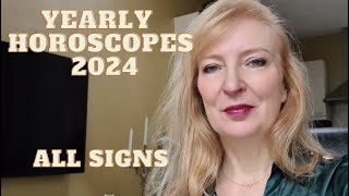 Yearly horoscopes 2024 ALL SIGNS [upl. by Ayotnahs]