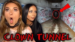 Our Horrifying Experience at CLOWN Tunnel ft Amber amp Kat [upl. by Trofmoc]