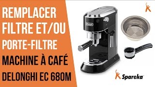 Comment remplacer le filtre de sa cafetière Delonghi [upl. by Dnomar]