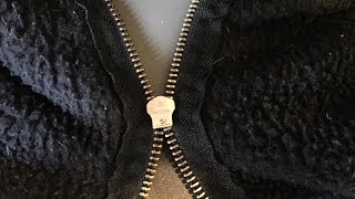 How to Fix Zippers that Separate or Come Undone [upl. by Ahsimit378]