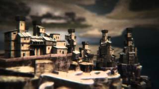 Game of Thrones Map Intro Season 14 [upl. by Wilt]