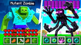 Morphing into MUTANT CREATURES in MINECRAFT [upl. by Llyrpa]