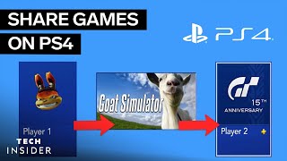 How To Gameshare On PS4 [upl. by Ennaerb110]