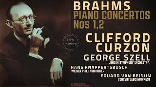 Brahms  Piano Concertos Nos 1 2 GSzell HKnappertsbusch EVBeinum  Ctrc Clifford Curzon [upl. by Mayda]