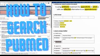 How to search PubMed in a systematic way [upl. by Sisson]