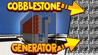 Cobblestone Generator Tutorial for Hypixel Skyblock BEST COBBLE GEN [upl. by Eleahcim]