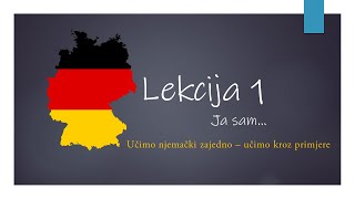 A1 LEKCIJA 1  JA SAM [upl. by Hasin]