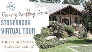 Wedding Venue VIRTUAL TOUR  The Springs Lake Conroe TX  your rustic dream wedding venue in Texas [upl. by Ititrefen]