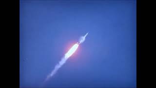 Apollo Saturn V at Real Speed with Sonic Boom [upl. by Annaoi]