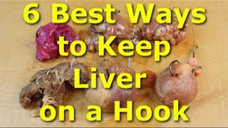 6 Best Ways to Keep Chicken Liver on the Hook [upl. by Doy322]