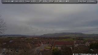 13 November 2017  Lochgelly WeatherCam Timelapse [upl. by Etnud]