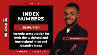 Index Numbers  Statistics [upl. by Grannias]