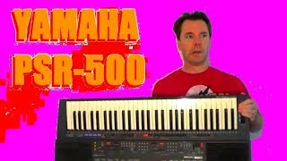 Yamaha PSR500 Demo and review [upl. by Darya]