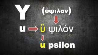 Greek alphabet the CORRECT pronunciation [upl. by Kermit]