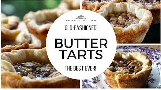 The best OLDFASHIONED BUTTER TARTS recipe [upl. by Saravat]