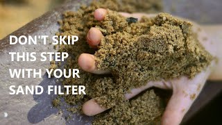 Sand Filter Cleaning [upl. by Noli421]