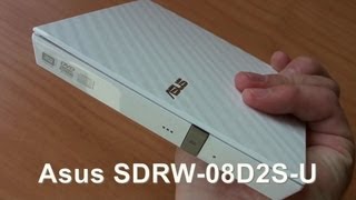 Asus SDRW08D2SU Zewnętrzna nagrywarka DVD na USB [upl. by Aneala]