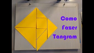 Como fazer tangram [upl. by Kingsly]