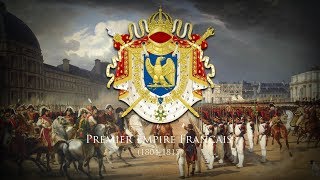 First French Empire 18041815 Imperial Marches quotMarche Impériale Françaisequot [upl. by Idhem]