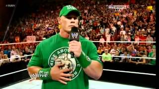 Brock Lesnar Returns to WWE and F5 John Cena [upl. by Anivid]