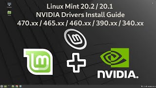 Linux Mint 203 NVIDIA Drivers Install 53514602 52512506 47019902 390157 340138 [upl. by Assiren962]