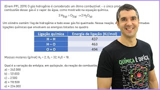 QUÍMICA ENEM PPL 2019 quotO gás hidrogênio é considerado um ótimo combustívelquot [upl. by Honeyman]