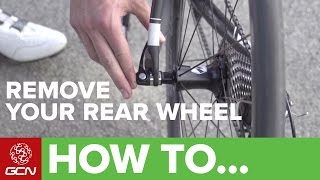 How To Remove And Replace Your Rear Wheel [upl. by Rachael]