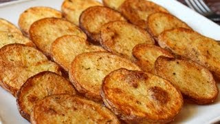 Cottage Fries  Easy OvenFried Potato Rounds [upl. by Nievelt]