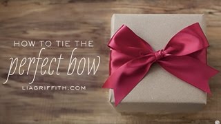 How to Tie the Perfect Bow [upl. by Gunning]