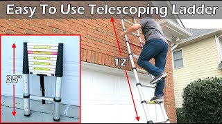 Easy To Use Telescoping Ladder For Your Home [upl. by Dnomar]