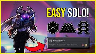 How To EASILY Solo Flawless VESPERS HOST ALL Classes  Destiny 2 [upl. by Eirolav]