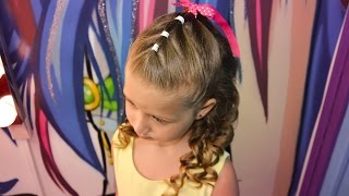 tuto coiffure enfant cérémonie facile [upl. by Ronni]